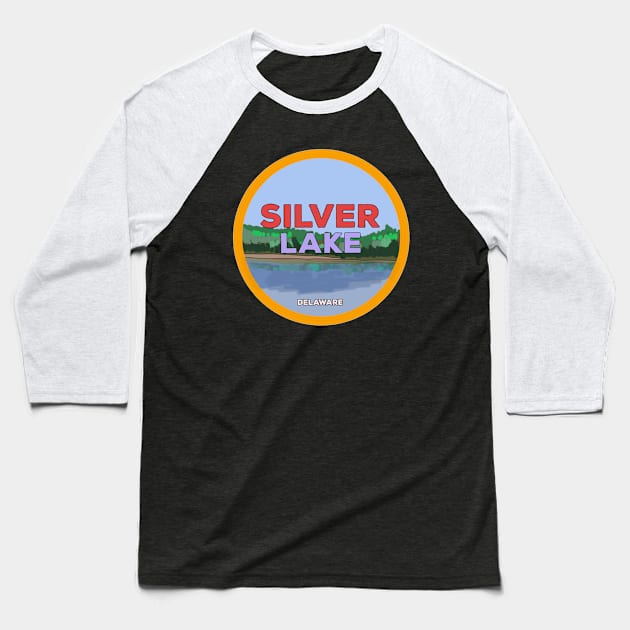 Silver Lake, Delaware Baseball T-Shirt by DiegoCarvalho